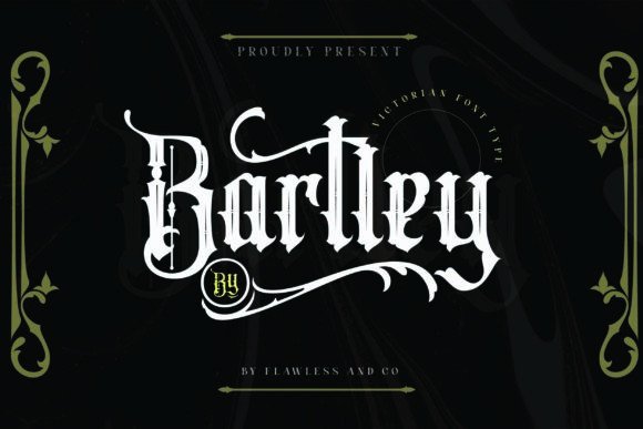 Bartley: A Gothic Display Font That Elevates Digital Branding