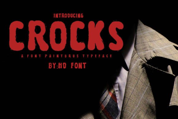 Crocks: A Bold Display Font That Elevates Digital Branding
