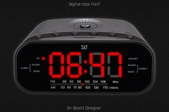 Digital Clock Font: A Clean, Legible Display Typeface for Time-Inspired Branding