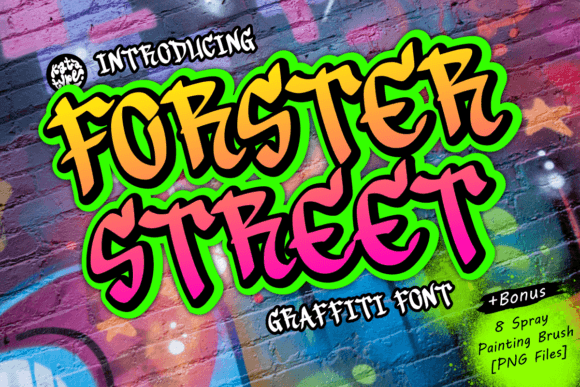 Forster Street: A Display Font That Gives Your Brand Urban Edge