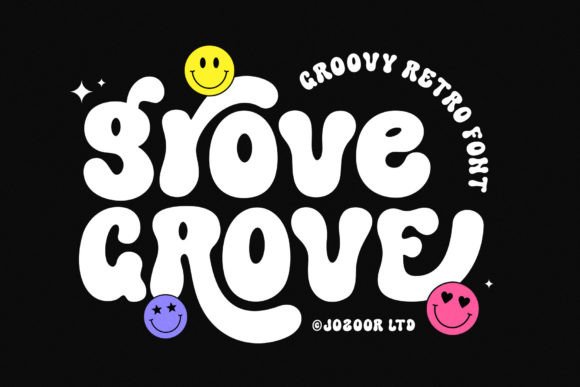 Grove: A Retro Display Font That Grabs Attention