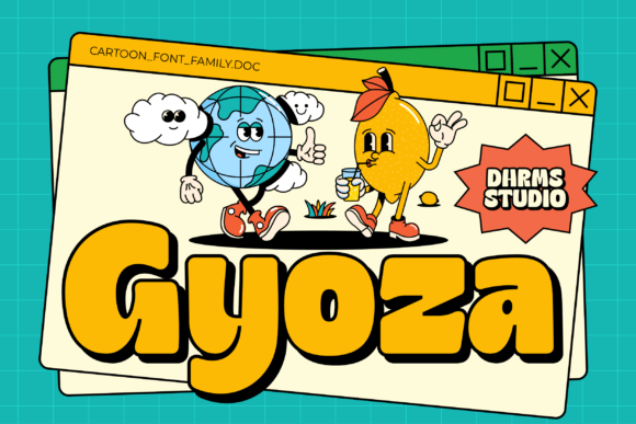 Gyoza: A Display Font That Actually Works in Real Branding