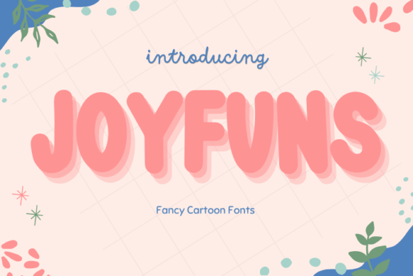 Joyfuns: A Playful Display Font for Editorial Charm
