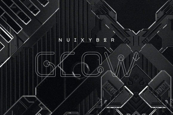 Nuixyber Glow: A Display Font That Cuts Through the Feed