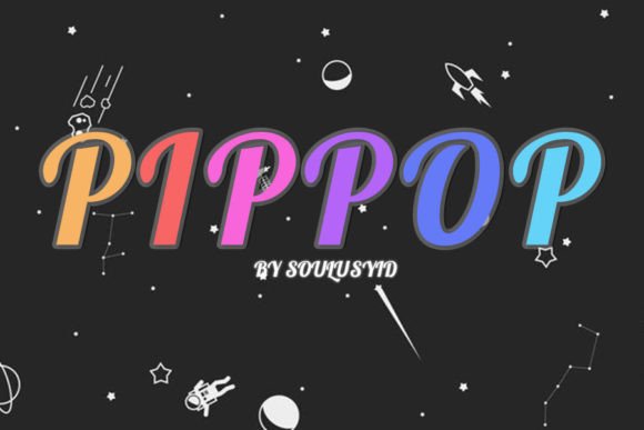 Pippop: A Bold Display Font That Builds Brand Recognition