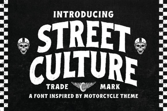 Street Culture Font: Rustic Serif Charm for Handmade Goods