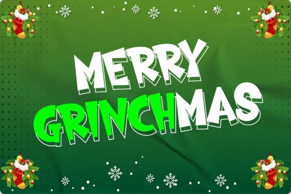 The Grinch Mas: A Playful Display Font for Editorial Charm