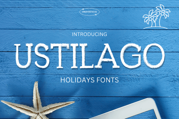 Ustilago Holiday Font for Scroll-Stopping Campaigns