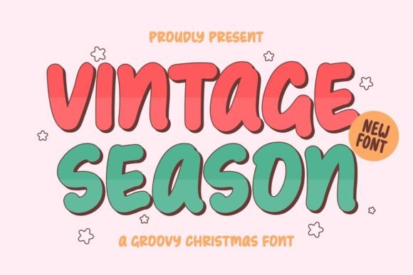 Vintage Season: A Festive Display Font That Elevates Your Brand
