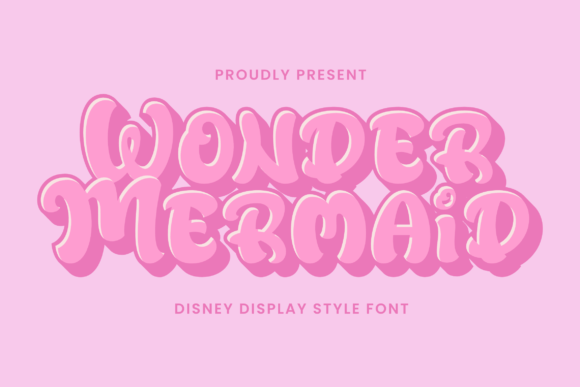 Wonder Mermaid: A Display Font That Adds Magic to Real Branding
